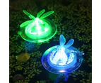 Dragonfly Floating Pool Lights Solar Powered Color-Changing LED Floating Night Lights Decorations
