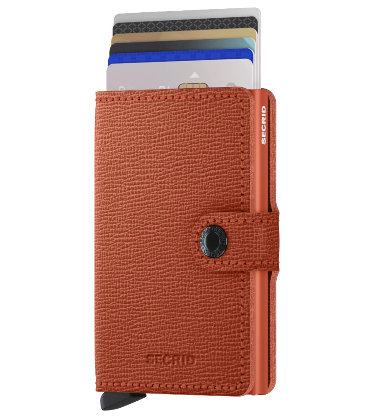 Secrid Miniwallet Crisple - Compact Wallet - Pumpkin