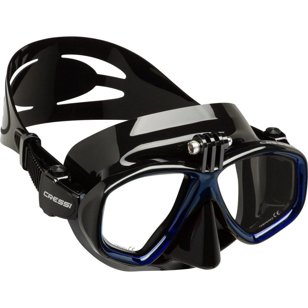 Cressi Action GoPro Mask - Black/Blue