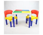 2 in 1 Kids Activity Table & Chair Set