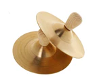 1 Pair Hand Percussion Instrument Brass Cymbals Children Party Musical Toys