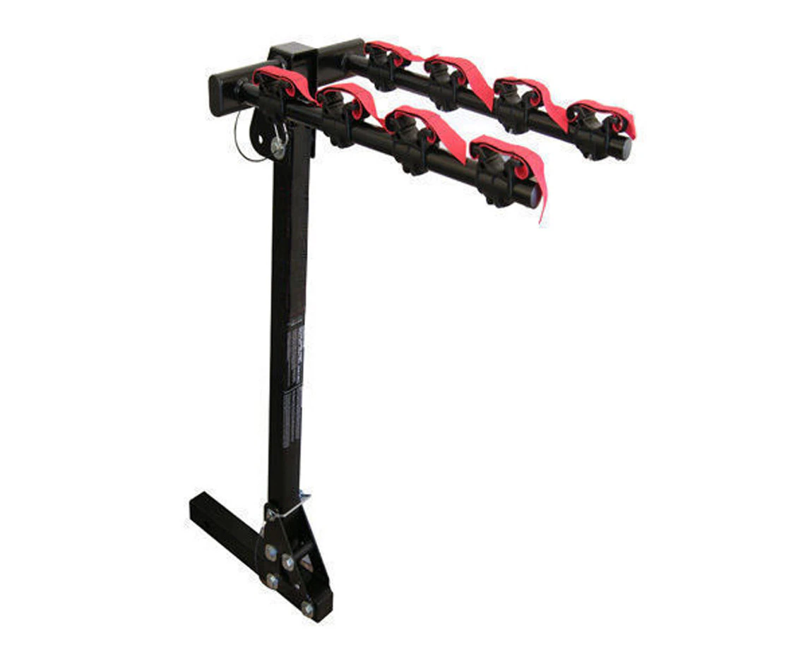 Pacific Tilt Square Hitch Mount 4 Bike Rack - 50mm Hitch