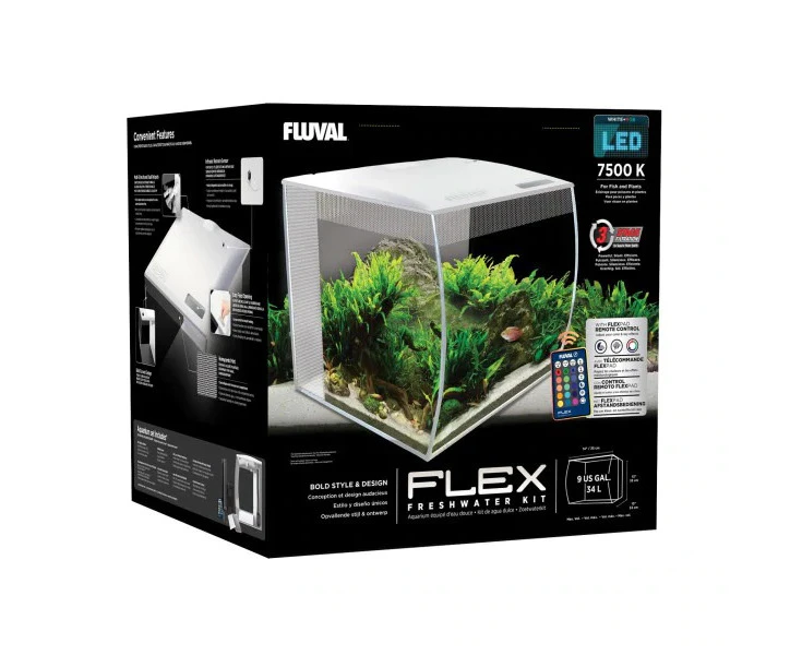 Fluval Flex Aquarium 34L White