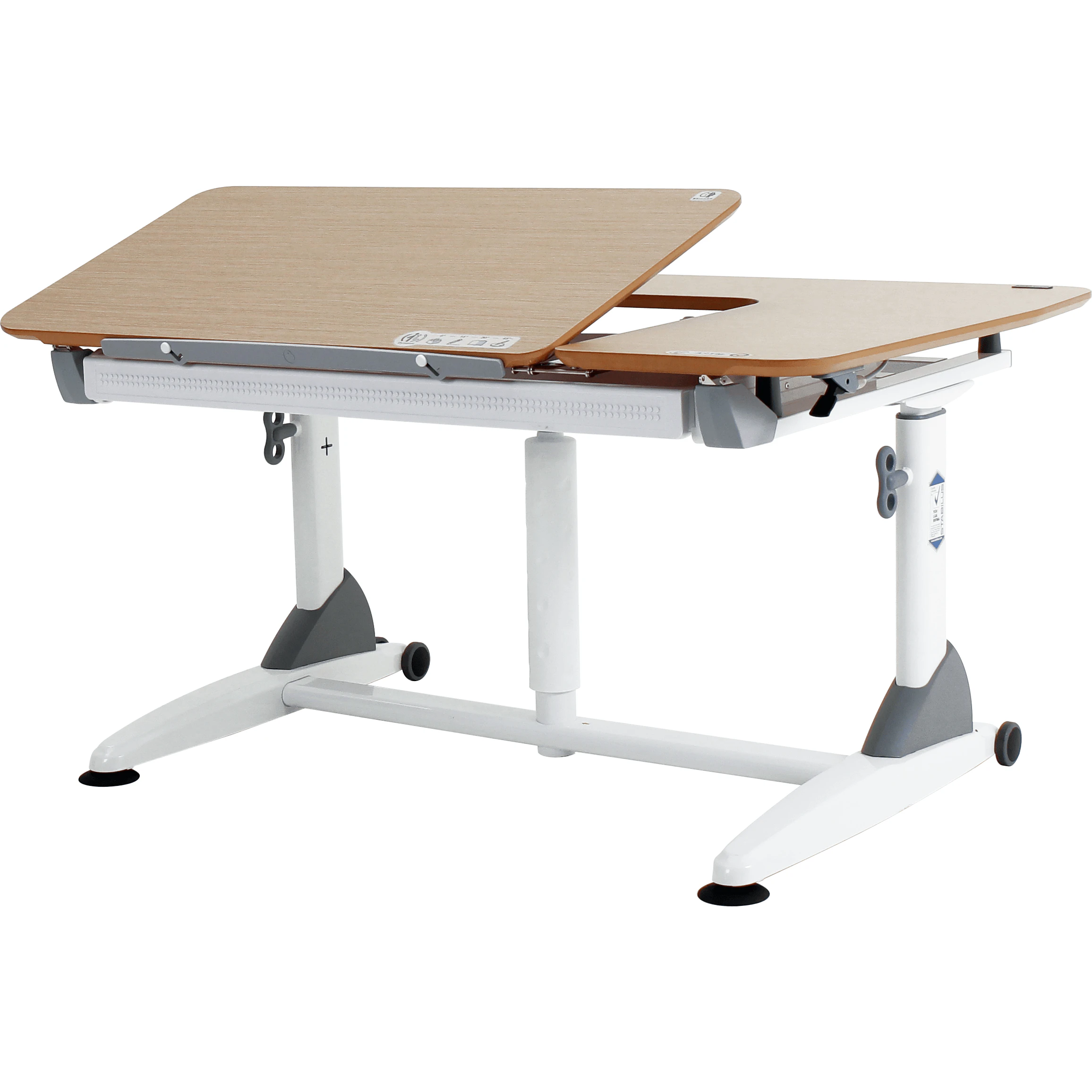 Kid2Youth - G6C+S Desk With Drawer (Oak/White)