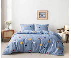 3D Colored Five-Pointed Star 12004 Quilt Cover Set Bedding Set Pillowcases Duvet Cover KING SINGLE DOUBLE QUEEN KING