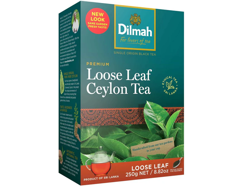 Dilmah Premium Loose Leaf Ceylon Ceylon Tea Value Pack 250g