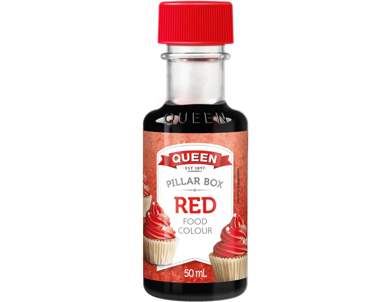 Queen Classic Food Colour Dye Red 50ml