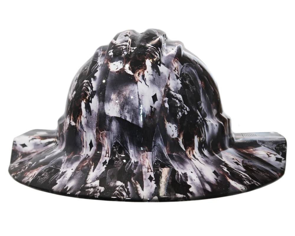 Cool Hard Hats Unisex HIGH ROLLER Broadbrim Safety Hard Hat