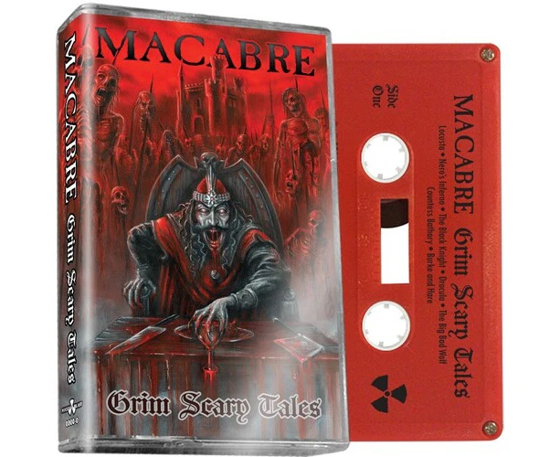 Macabre - Grim Scary Tales (Remastered) (Red)  [CASSETTES] Colored Cassette , Red USA import