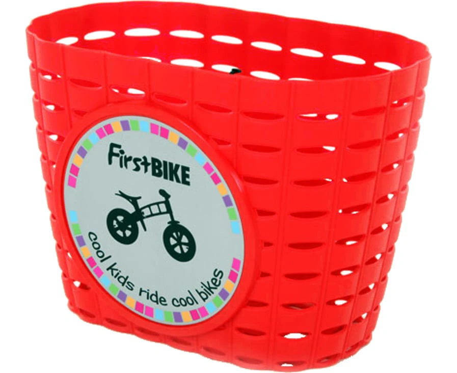 FirstBIKE Handlebar Basket - Red