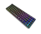 Royal Kludge RK71 Dual Mode 70% Hot Swappable Mechanical Gaming Keyboard Black (Red Switch)