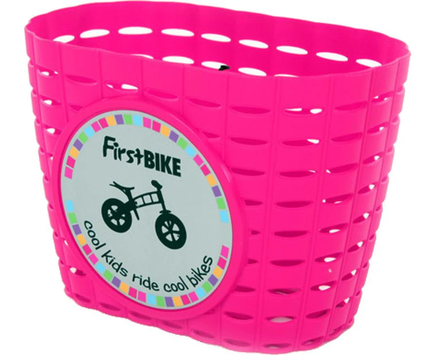 FirstBIKE Handlebar Basket - Pink