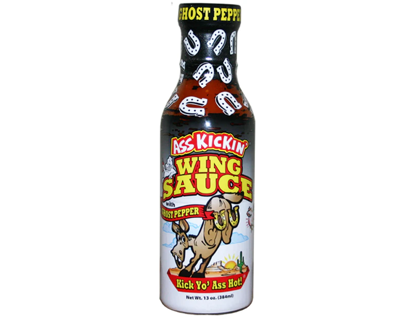Ass Kickin Wing Sauce with Ghost Pepper 384ml