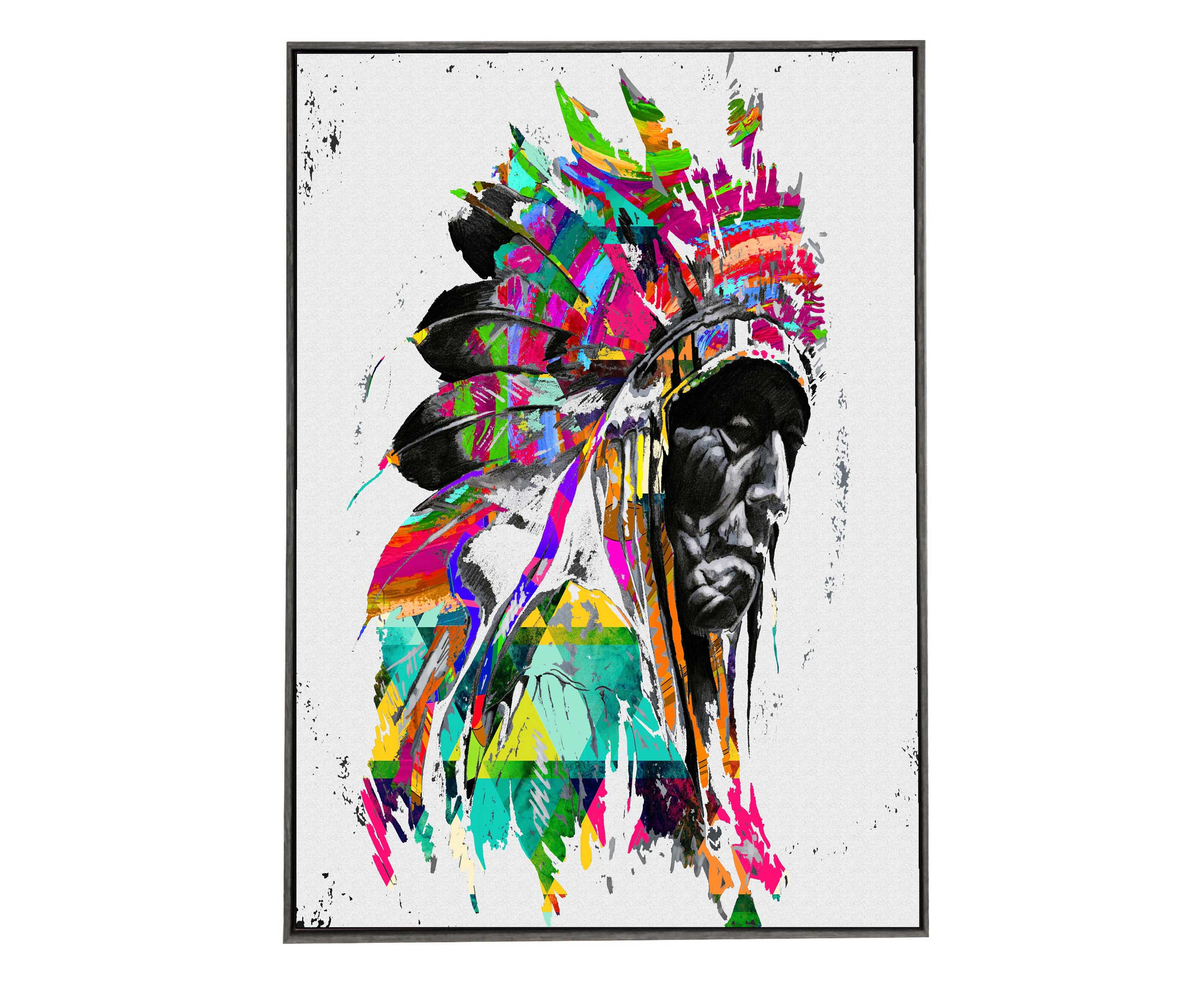 Artevo 115x85cm Indiana 1 Canvas Wall Art