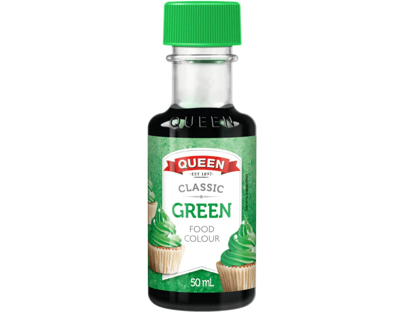 Queen Classic Food Colour Dye Green 50ml