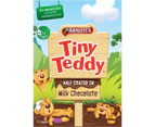 Arnotts Tiny Teddy Teddies Biscuits Half Coated Milk Chocolate Snack Box 200g