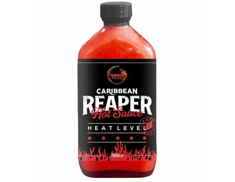 Pepper By Pinard - Caribbean Reaper Hot Sauce, 200ml