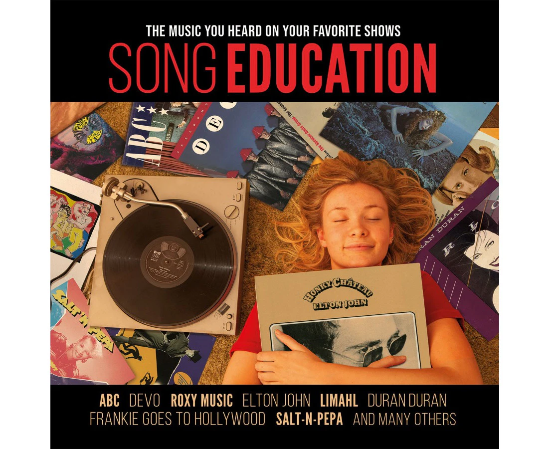 Various Artists - Song Education: The Music You Heard on Your Favorite Shows (Red Vinyl)  [VINYL LP] Colored Vinyl, 140 Gram USA import