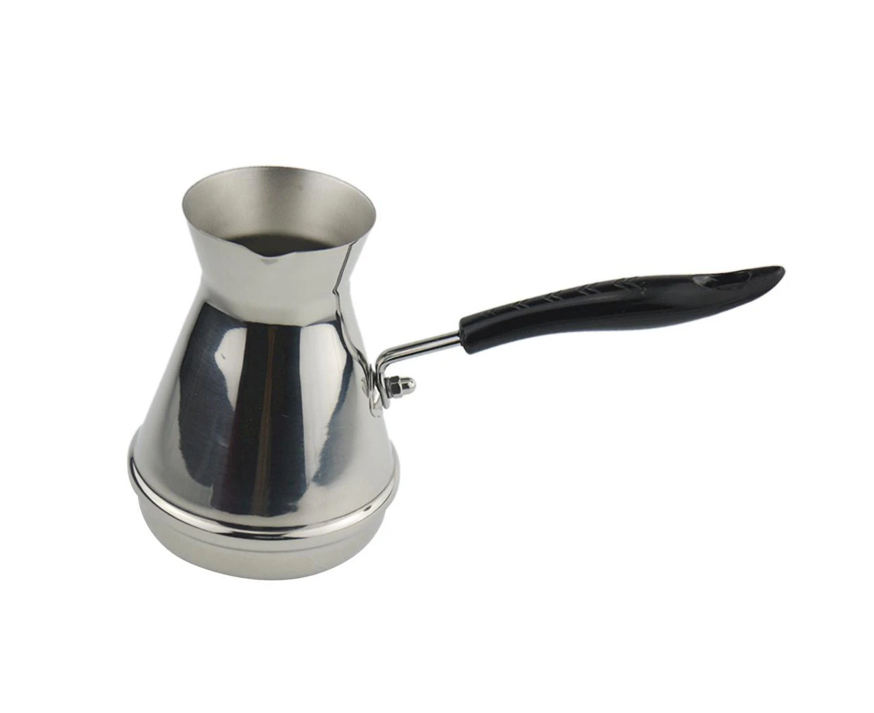 Turkish Coffee Warmer And Butter Melting Pot, Stainless Steel Cezve Greek Arabic 350mlCoffee Pot