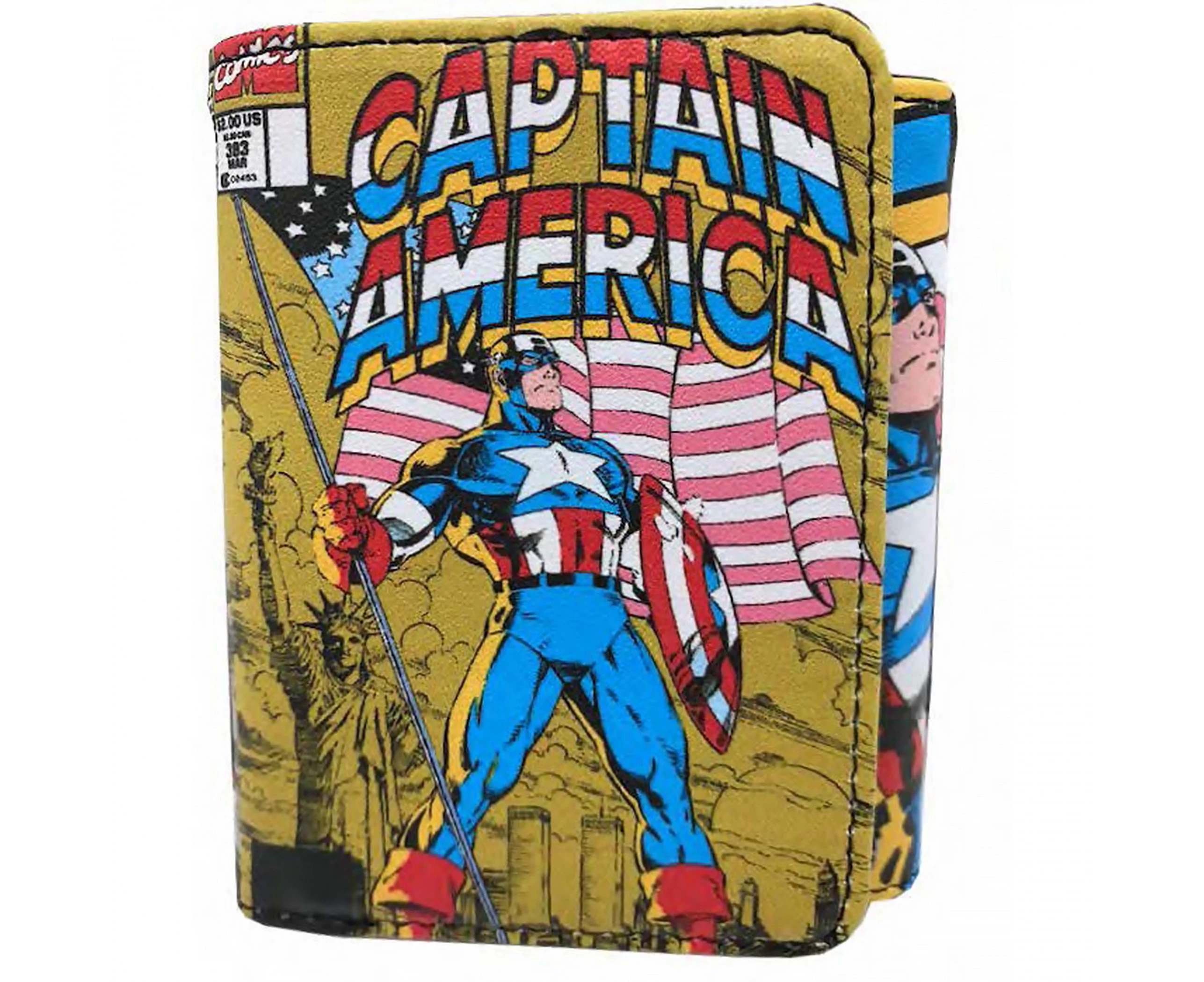 Captain America #383 Cover Trifold Wallet