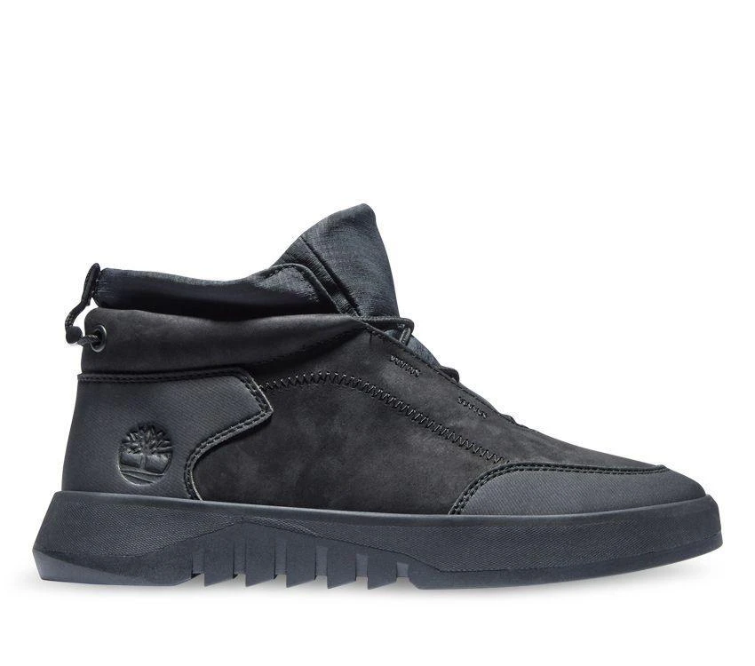 Timberland Mens Supaway Leather Chukka Boot - Black Nubuck