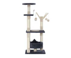 My Best Buy - i.Pet Cat Tree Scratching Post Scratcher Cat Tree Tower Condo House toys 110cm