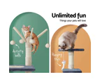 My Best Buy - i.Pet Cat Tree Scratching Post Scratcher Cat Tree Tower Condo House toys 110cm