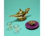 Half Moon Bay Disney - Tea Pot & Glasses Set - Aladdin Lamp