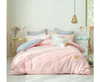 3D Light Pink 20267 Quilt Cover Set Bedding Set Pillowcases Duvet Cover KING SINGLE DOUBLE QUEEN KING