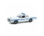 Greenlight Licensed 1:24 Scale Dodge Coronet 1976 Diecast Model Car White & Blue