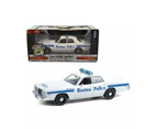 Greenlight Licensed 1:24 Scale Dodge Coronet 1976 Diecast Model Car White & Blue