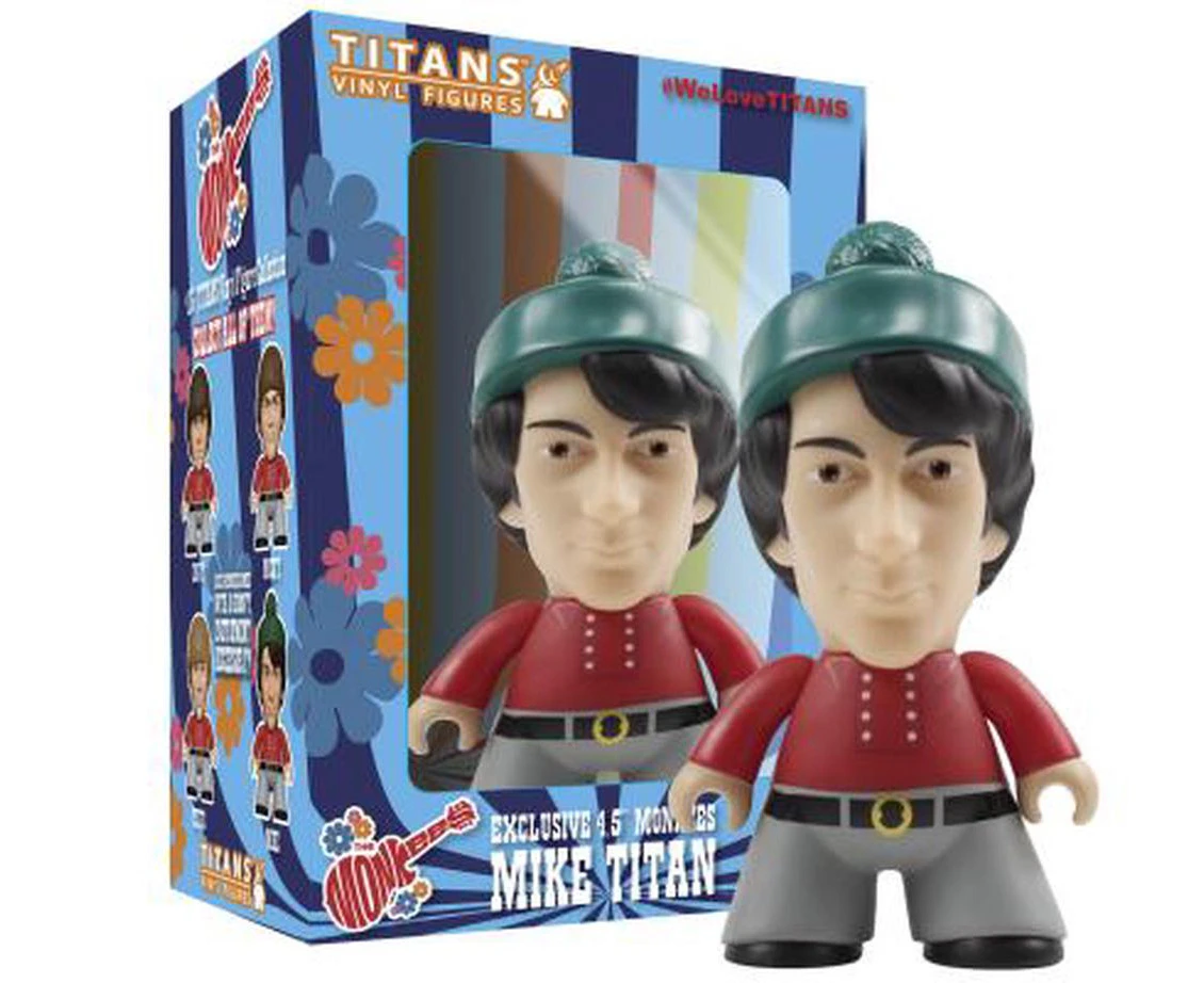 The Monkees - Michael Nesmith Titans 4.5" Vinyl Figures