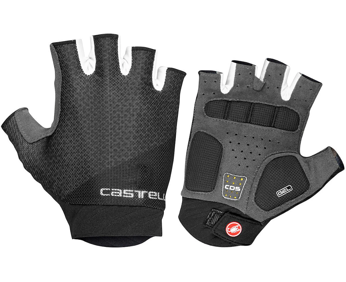 Castelli Roubaix Gel 2 Womens Bike Gloves Light Black 2021