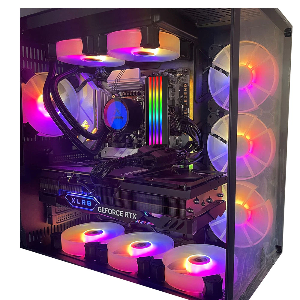 Tech Junction Signature Gaming PC - Celestial Gamer - i9-14900KF @ 6.00GHz | 64GB RGB DDR5 RAM | RTX 4090 24GB | 2TB NVMe