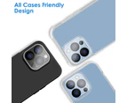 2 Packs Apple iPhone 13 Pro Max Camera Lens Glass Screen Protector