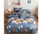 3D Cartoon Animal Rainbow 13156 Quilt Cover Set Bedding Set Pillowcases Duvet Cover KING SINGLE DOUBLE QUEEN KING