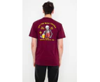 Vans Men's Off The Wall Tavern T-Shirt- Burgundy