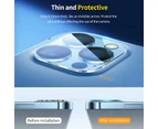 2 Packs Apple iPhone 13 Pro Camera Lens Glass Screen Protector