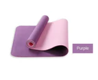 YOGA MAT Non-Slip Light Gym 1830x610x6mm Pilates Home Fitness - Assorted Colours