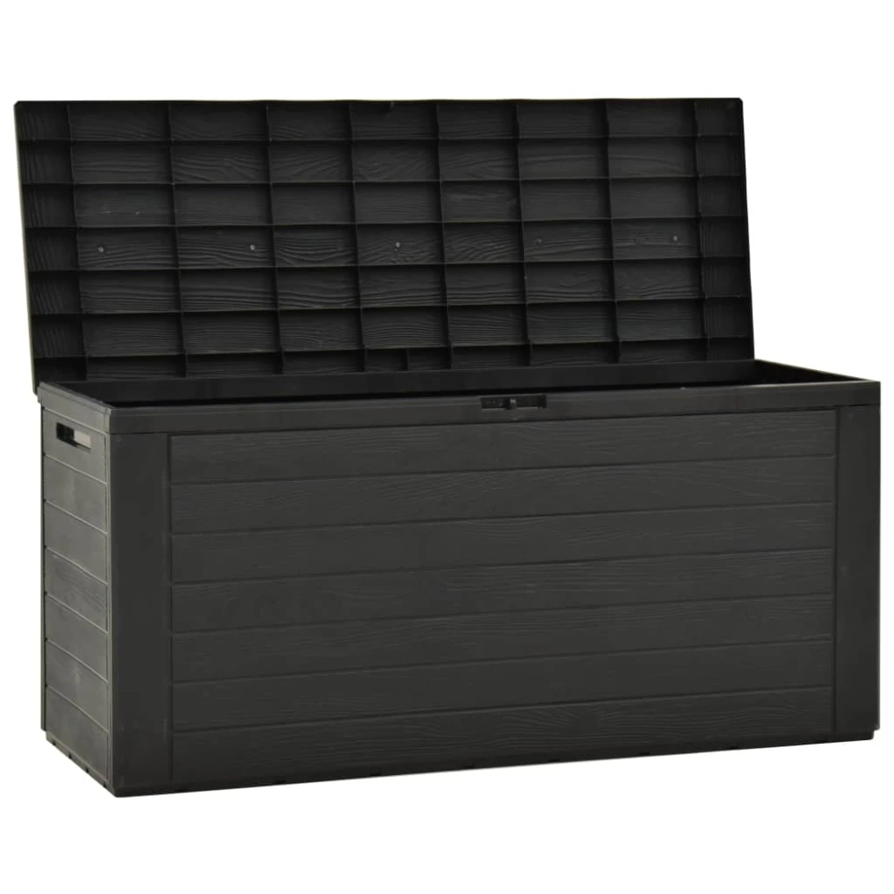 Garden Storage Box Outdoor Deck Cushion Pillow Chest Trunk Organiser Toolbox 116x44x55cm