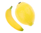Banana Lemon Fruit Shaker Musical Maraca Rattles for Children Kids