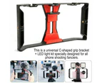 Vibe Geeks Professional Smartphone Photography Cage Rig Video Stabilizer Grip