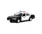 Greenlight Licensed 1:24 Scale Ford Crown Victoria Police Interceptor 1998 Diecast Model Car