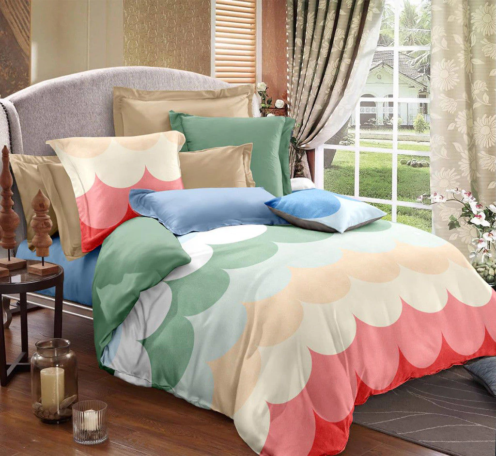 Fabric Fantastic Queen/King/SuperKing Size Bed Duvet/Doona/Quilt Cover Set M366