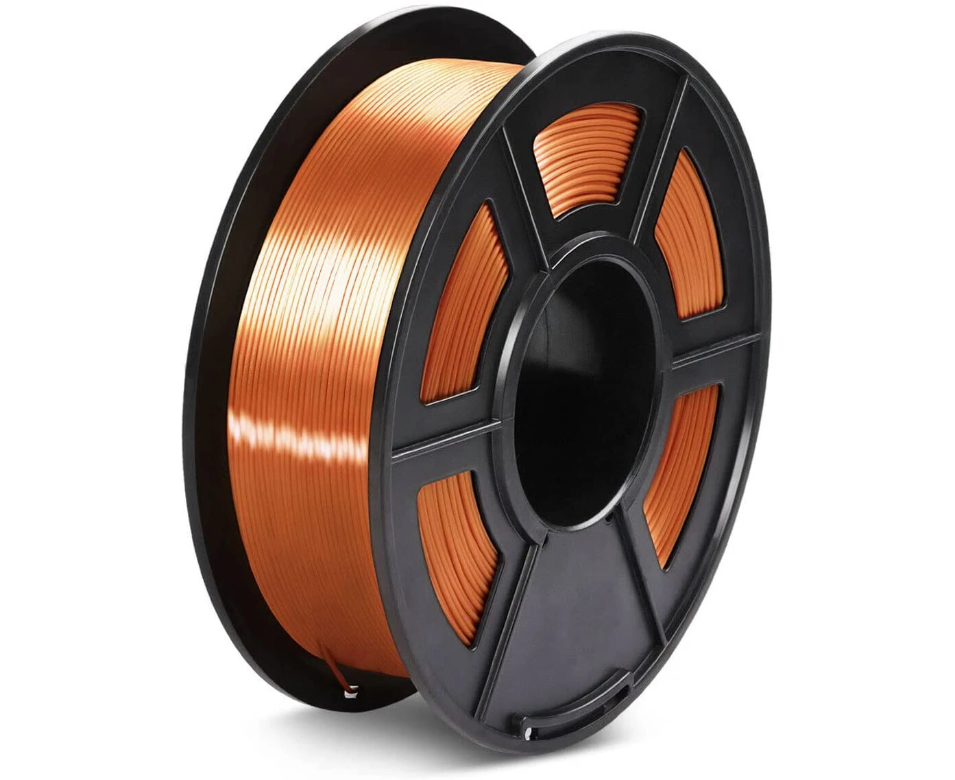 3D Printer Filament PLA Silk 1kg/roll -1.75mm Eco-Friendly Smooth Printing (Silk Copper)