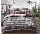 3D Brown Grey Pineapple 12078 Quilt Cover Set Bedding Set Pillowcases Duvet Cover KING SINGLE DOUBLE QUEEN KING