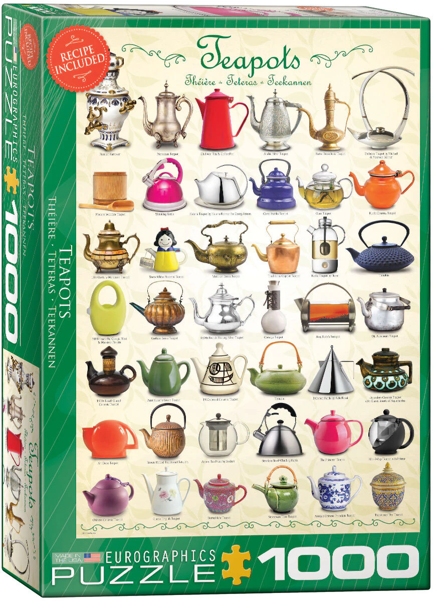 Eurographics - Teapots Puzzle 1000pc