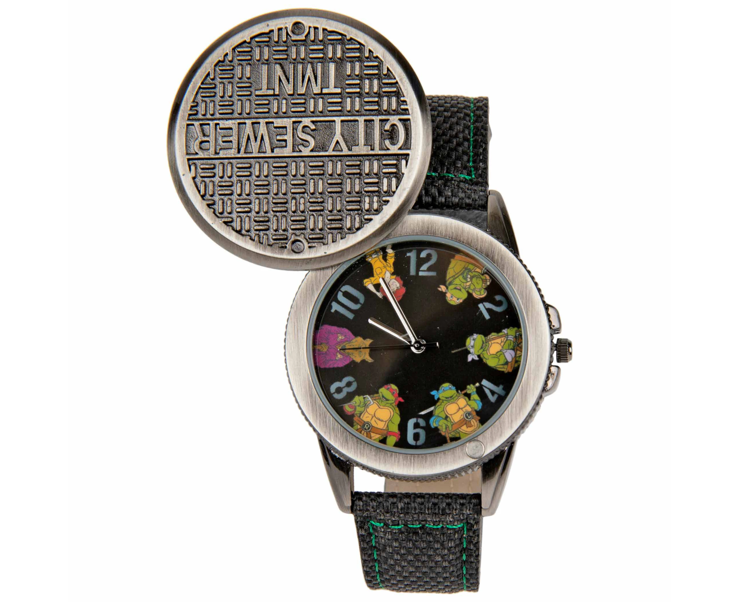 Teenage Mutant Ninja Turtles Members & Sewer Plate Watch