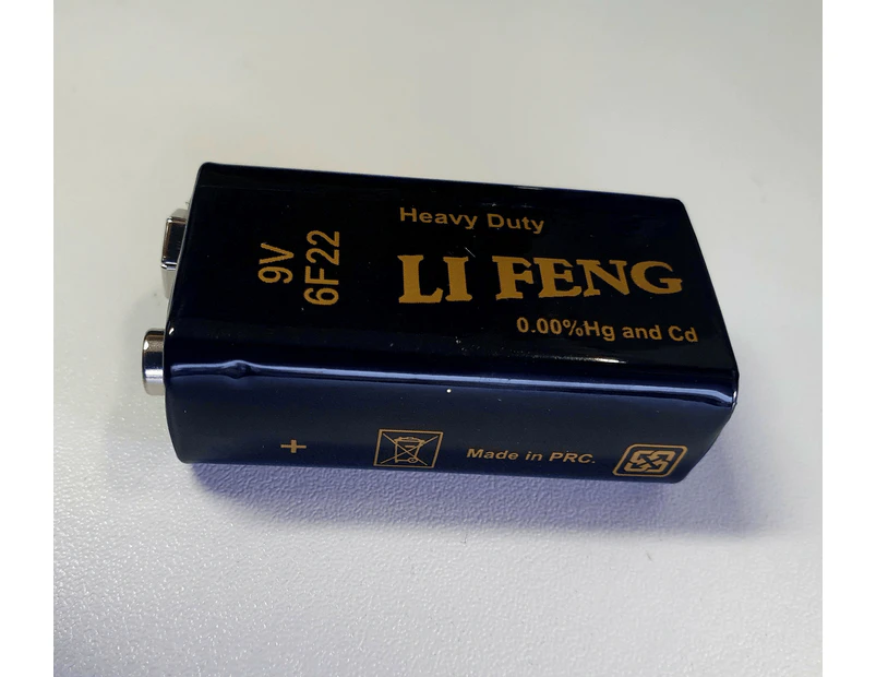 2 Pack 9V 6f22 rechargeable li ion battery 9V batteries