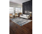 Brilliant Abstract Rug - 102 Blue